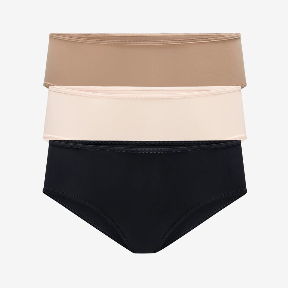 ThirdLove 24/7® Classic Hipster - 3 Pack Size XLtaupe-softpink-black / XL